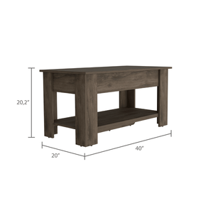 Austin <b>Extendable</b> <b>Table</b> Shelf with Four <b>Legs</b> Dark Brown Lower Shelf-for Shoe Rack Organization - Product Image 5