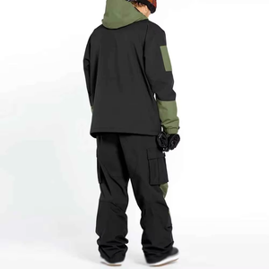 Combinaison de ski pour homme imperméable, coupe-vent et isolante, ensemble de snowboard avec personnalisation de marque - Product Image 4