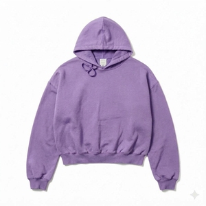 650 500 Gsm Cotton Blank Plain Luxury Cropped Hoodie <b>Pullover</b> <b>Men</b> Custom Oversize Streetwear Heavyweight <b>Men</b> Hoodies Sweatshirts - Product Image 6