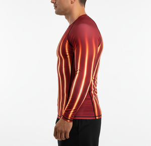 Camiseta Deportiva Unisex de Manga Larga, Compresión, para Yoga, Gimnasio, Fitness, BJJ, MMA, Jiu Jitsu, Grappling - Product Image 3