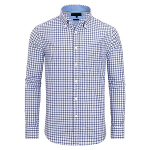 Camisas Casuales de Primavera para Hombre - Tela de Franela Transpirable de Secado Rápido Ecológica de Alta Calidad Nuevo Diseño de Moda Logotipo Personalizado - Product Image 1