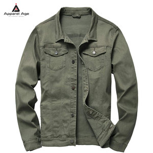 บริการ OEM เสื้อแจ็คเก็ตยีนส์ผู้ชายคุณภาพสูง ออกแบบตามสั่ง แจ็คเก็ตยีนส์ดีไซน์ใหม่สำหรับผู้ชาย ผลิตในปากีสถาน - Product Image 1