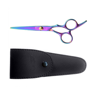 Comfortable <b>Left</b> & Right-<b>Handed</b> Professional Barber <b>Scissors</b> Sharp 4Cr13 Stainless Steel Construction Customized Colors - Product Image 5