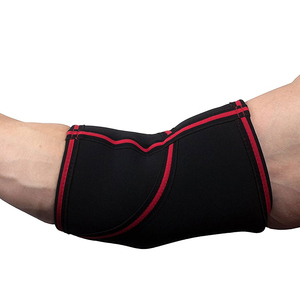 Manchon de compression élastique premium pour coude, avec logo personnalisé, fournisseur pour marques sportives, acheteurs et distributeurs en gros - Product Image 1