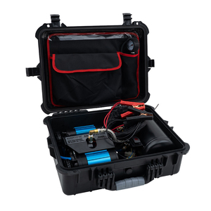 Compresseur d'air embarqué haute performance Roadpower (RP-COM-560) 12V-13.8V, 150PSI et 62A avec ventilateur de refroidissement en aluminium intégré - Product Image 3