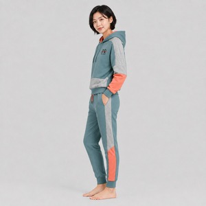 Ensemble de survêtement pull-over pour femme, nouvelle collection 2026, haute qualité, idéal pour la course à pied, vente en gros - Product Image 2