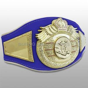 เข็มขัดแชมป์โลโก้สั่งทำพิเศษ แผ่นทองเหลืองอัลลอยด์หนา 3 มม. สำหรับมวยปล้ำและมวยสากล - Product Image 2