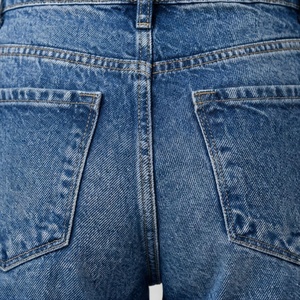 Shorts de Mezclilla para Mujer, Diseño Moderno con Bolsillos Altos, Elásticos, Transpirables, Verano, Color Personalizado - Product Image 5