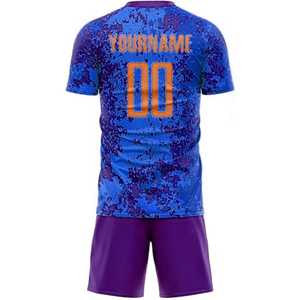 Adult Soccer Jersey Team Custom Uniforms for 2026 USA and Europe Market Breathable Printed Design <b>Kit</b> 2026 - Product Image 5