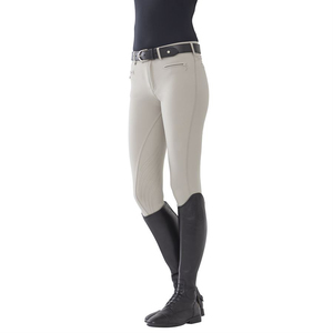 High Quality 4-way Stretch Horse Riding Breeches <b>Leggings</b> Tights <b>Equestrian</b> Wear Pants on Technical Fabric with Soft Feel - Product Image 2