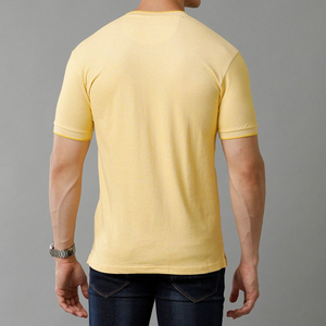 เสื้อยืดแขนสั้นทรงเข้ารูปสำหรับผู้ชาย ผลิตจากผ้าขนแกะเมอริโน 100% คอเฮนลีย์ ติดกระดุม ระบายอากาศได้ดี แห้งเร็ว เหมาะสำหรับปั่นจักรยานและวิ่ง - Product Image 4