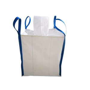 Durable Lightweight Jumbo PP Woven FIBC Construction <b>Bags</b> 1 Ton Capacity <b>Bulk</b> Storage Breathable Tons <b>Bag</b> for Sand Powdered - Product Image 5