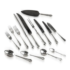 304 Stainless Steel Forged Hammered Steak <b>Knife</b> <b>Fork</b> Spoon Cutlery Set High-End Elegant Mirror Polish Hotel Restaurant Flatware - Product Image 2
