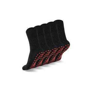 Custom Design <b>Men</b> Anti-slip Crew Running Grip <b>Sports</b> Rubber Running <b>Socks</b> Anti Slip <b>Socks</b> With Non-slip Grip Summer Wear - Product Image 2