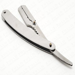 Navaja de Afeitar Recta con Mango de Madera Premium, Acero Inoxidable, Herramienta de Barbería, Color Personalizado, Reutilizable, Fabricante OEM - Product Image 3
