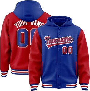 แจ็คเก็ตวาร์ซิตี้ฤดูหนาวสำหรับผู้ชายแบบ OEM แจ็คเก็ตเบสบอลแบบกำหนดเอง แจ็คเก็ตวาร์ซิตี้ขายส่ง ปักลายเชนิลล์แบบกำหนดเอง แจ็คเก็ตผู้ชาย - Product Image 5