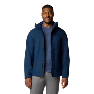 Mens Ultralight Rain <b>Jacket</b> Water Resistant Breathable Windbreaker <b>Packable</b> Hiking Cycling Travel Shell OEM Private Label - Product Image 3