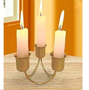 Wedding Decorations Table Decor Christmas Gift Metal <b>Candle</b> Votive Holder Gold Plated <b>Tea</b> Light <b>Candle</b> Holder - Product Image 6