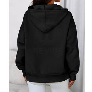 Oferta Especial: Sudaderas con Capucha Extra Grandes para Mujer, de Primera Calidad, Ecológicas, Transpirables, de Algodón/Bambú, con Logotipo Frontal, Venta al Por Mayor - Product Image 4