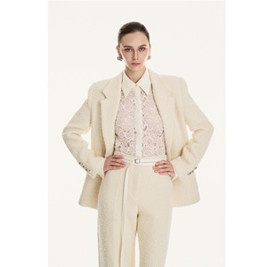 กางเกงขายาวทรงหลวมสำหรับผู้หญิงรุ่นใหม่ AMARA WIDE-LEG TROUSERS กางเกงขากว้างสีพื้นแบบหลวม Odm ทรงสวยทันสมัย กางเกงลำลองสำหรับผู้หญิง - Product Image 3