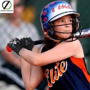 Guante de Bateo de Béisbol para Jóvenes, Palma con Agarre Mejorado y Absorción de Impactos, Guante de Softbol Transpirable y Cómodo para Fanáticos del Deporte - Product Image 6