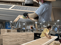 Volets de fenêtre fixes en bois massif vert sur mesure pour maisons de style européen et décoration de fermes – Volets en bois massif