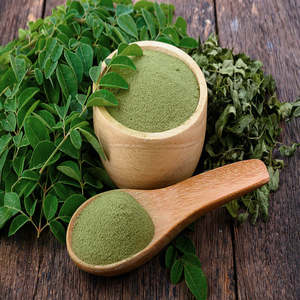 Polvo de Hoja de Moringa Silvestre Orgánica Más Vendido, Ingredientes Herbales Secos y Finamente Molidos, Mezclas Nutricionales, Alimento Natural Saludable - Product Image 3