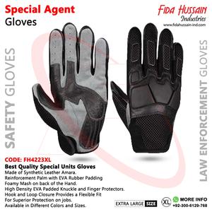 Guantes de Entrenamiento Especiales Más Vendidos, Cuero Sintético, Certificación EN420 ANSI EN388, Protección Contra Impactos para la Seguridad de las Manos, Pakistán - Product Image 6