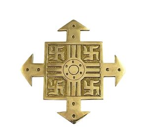 Pyramide Swastika en Cuivre Pur Plus Value, Produit de Remèdes Vastu pour la Maison, le Bureau, la Cuisine, la Porte Principale, la Décoration d'Entrée Spirituelle - Product Image 6