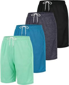 Meilleurs shorts en tricot uni pour femmes, taille mi-haute, respirants, décontractés, coupe régulière, vert, rose, blanc, noir - Product Image 5