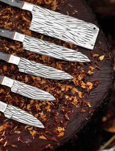 Professional Chef <b>Knife</b> <b>Set</b> with Damascus Steel Blades High Durability & Eco-Friendly Best Quality 5-Piece Kitchen <b>Knives</b> <b>Set</b> - Product Image 2