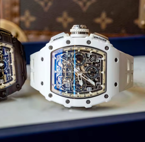 Reloj Mecánico para Hombre y Mujer con Correa de Acero Inoxidable y Caucho, Cronógrafo Flyback, Calendario Anual, Esfera Esqueletizada, Reloj Deportivo para Hombre - Product Image 4