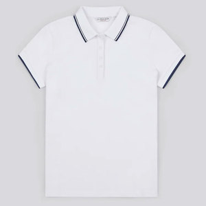 Custom Solid Color Short Sleeve <b>Polo</b> <b>Shirt</b> In Solid Color Trending Custom Size Casual Wear Breathable <b>Women</b> <b>Polo</b> <b>Shirt</b> - Product Image 5