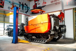Moissonneuse-batteuse Kubota DC120X Turbo Diesel, machine agricole à faible consommation de carburant pour la récolte du riz - Product Image 1
