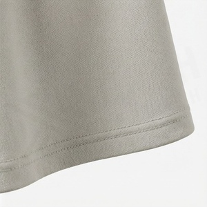 Women A-Line Mini <b>Skirt</b> Solid Color <b>Elastic</b> Waist Comfortable Casual Wear All Seasons Spandex Polyester Fabric - Product Image 6