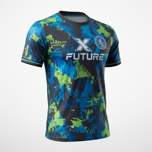 Maillots de sport en polyester sublimés sur mesure, respirants et légers, personnalisation complète du nom et du numéro de l'équipe à l'avant, livraison rapide - Product Image 3