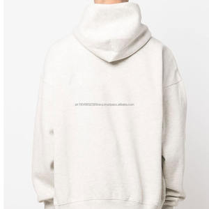 Sudaderas con capucha personalizadas para hombre, Sudadera con capucha funcional con bolsillos y hombros caídos de algodón, jersey de gran tamaño, Sudadera con capucha de peso pesado para hombre - Product Image 3