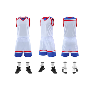 Uniformes de Baloncesto Retro Reversibles Unisex de Alta Calidad para Niños, Conjuntos de Camisetas y Pantalones Cortos a Precio Económico para Hombres - Product Image 6