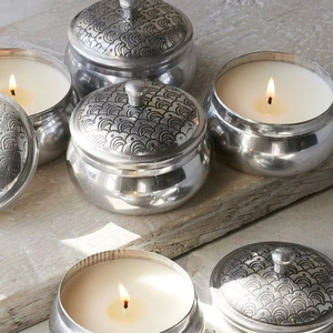 Artistic Metal Candle Votive Holder For Handmade Home Decor And Elegant Gift Purpose - Product Image 1