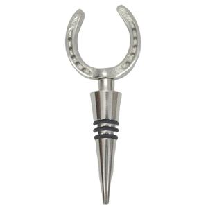 Tapón de botella con forma de herradura apto para lavavajillas, superventas, artículos decorativos para eventos, tapones de vino para regalos - Product Image 1