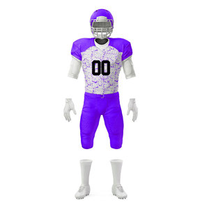 Uniformes de Fútbol Americano Sublimados de Alta Calidad para Hombre y Mujer, Pantalones y Camisetas Personalizadas de Poliéster con Sublimación de Tinta, Gran Venta - Product Image 2