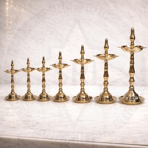 Brass Spoon-Shaped Luxury Wall Diya Oil Lamp Om Design Handcrafted Hanging Candle Holder Decorative Incense Lamp <b>Home</b> <b>Temple</b> - Product Image 3