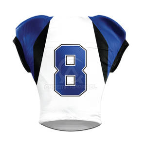 Uniforme de football américain respirant avec ceinture élastique, tissu durable et doux conçu pour un confort amélioré sur le terrain - Product Image 6