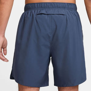 Shorts de sport brodés pour hommes, style urbain, 100 % coton, décontractés, taille mi-haute élastique, avec dentelle décorative, non tissé – Meilleures ventes - Product Image 2