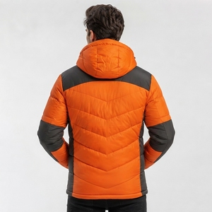 Chaqueta Acolchada para Hombre, Chaqueta de Invierno Informal Premium, Chaqueta Acolchada para Hombre Fabricada con Aislamiento Suave, Material de Poliéster Duradero y Comodidad - Product Image 3