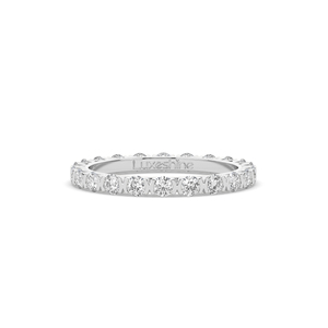 Wholesale 1.10Ct Lab Grown Diamond Jewelry 925 Silver Round Cut Unique Style Light Weight Engagement Ring for Women Diamond Ring - Product Image 2