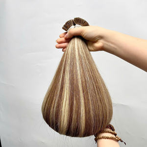 Producto superior, punta de queratina de punta plana, cabello humano vietnamita, sin desprendimiento, sin enredos - Product Image 5