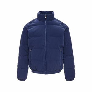 Doudoune personnalisée en duvet d'oie 2026 pour homme, style vintage, en velours côtelé, haute qualité - Product Image 2