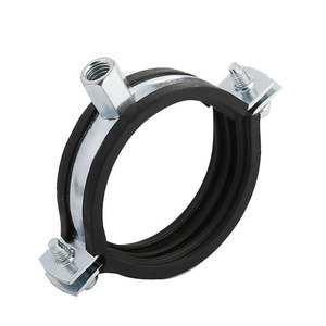 Pince à charnière en acier galvanisé à usage industriel, robuste et de haute durabilité, avec revêtement en caoutchouc, pince fendue - Product Image 1