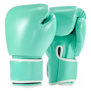 Gants de boxe en cuir PU pour hommes et femmes, pour Muay Thai, Kick Boxing, Sparring, Combat et Entraînement, avec bandages de poignet - Product Image 4